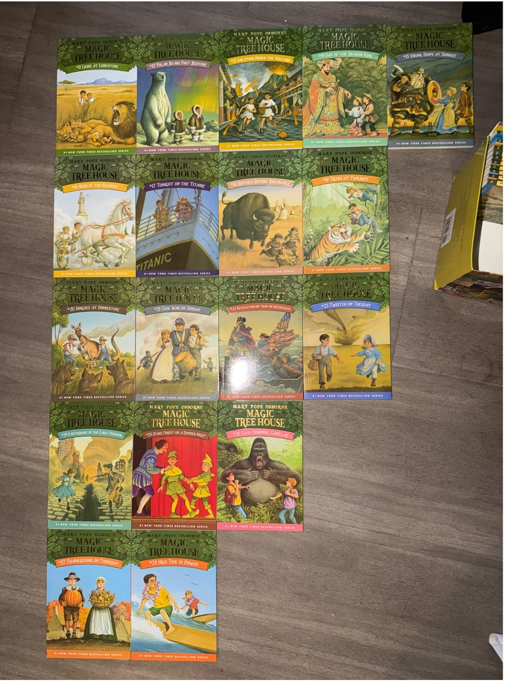 Magic tree house 1-28 collection